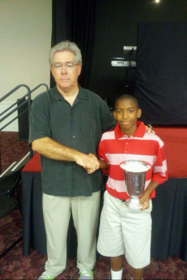 Champ with Mike Carslisle